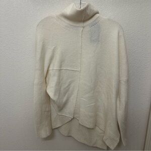 All Saints Lock Roll Neck Sweater - Chalk White - New with tags - Size XS